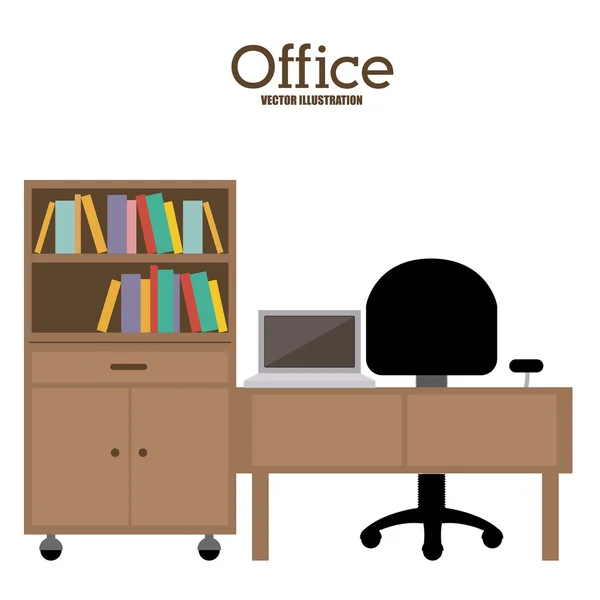 Office design — Stock Vector