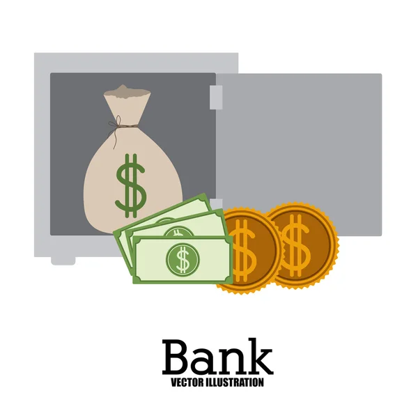 Bank design — Stock Vector
