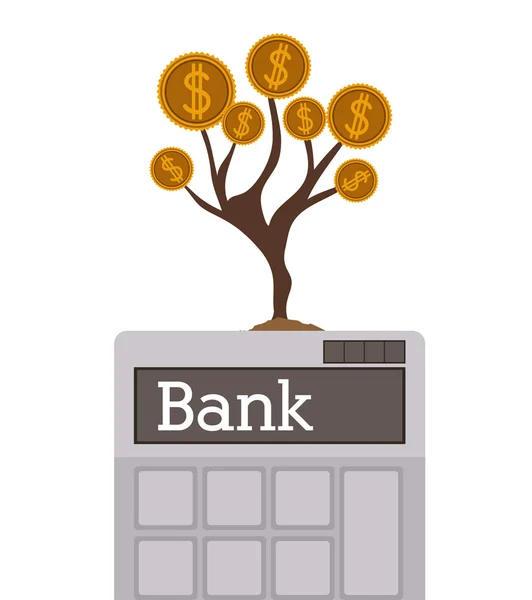 Projekt banku — Wektor stockowy