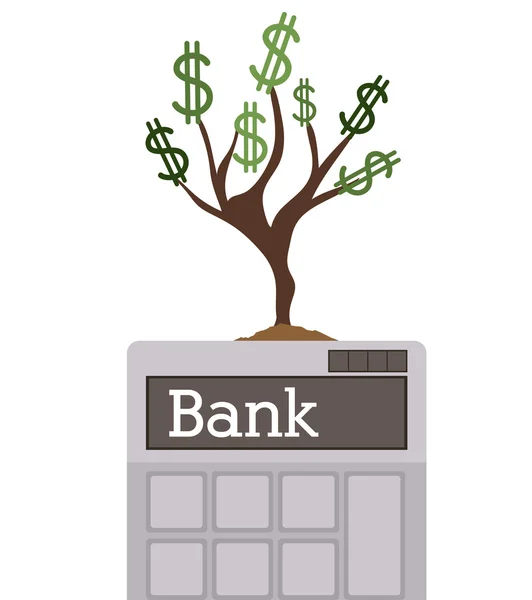 Bank design — Stock Vector