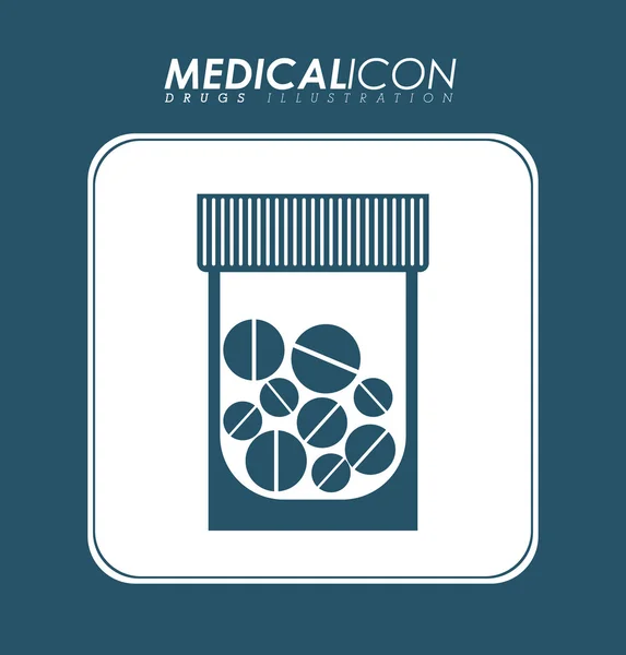 Medicinsk design – Stock-vektor