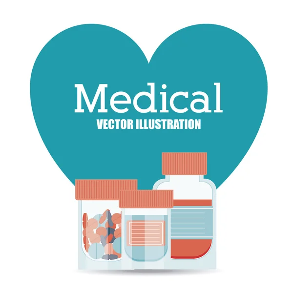 Medical design — Stock Vector