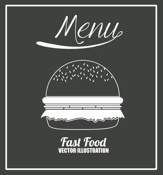 Fast-Food — Vetor de Stock