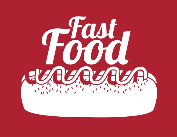 Fast Food — Stock Vector