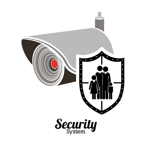 Security and Insurence design — Stock Vector