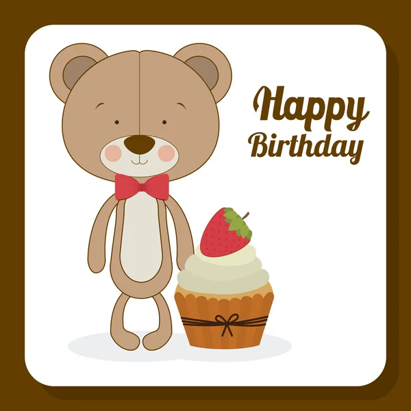 Happy birthday design — Stock Vector