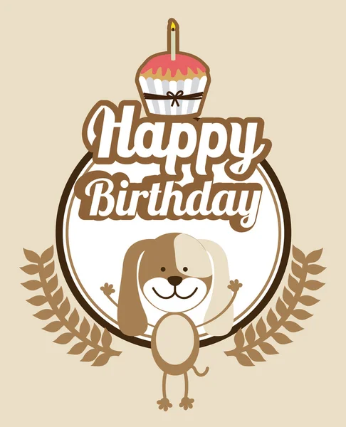 Happy birthday design — Stock Vector