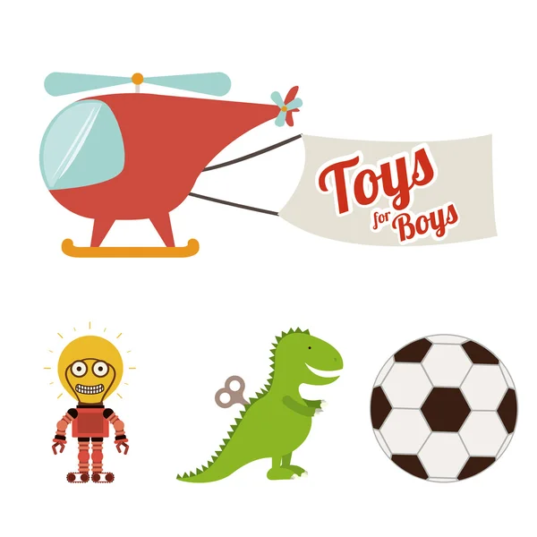 Design de brinquedos —  Vetores de Stock