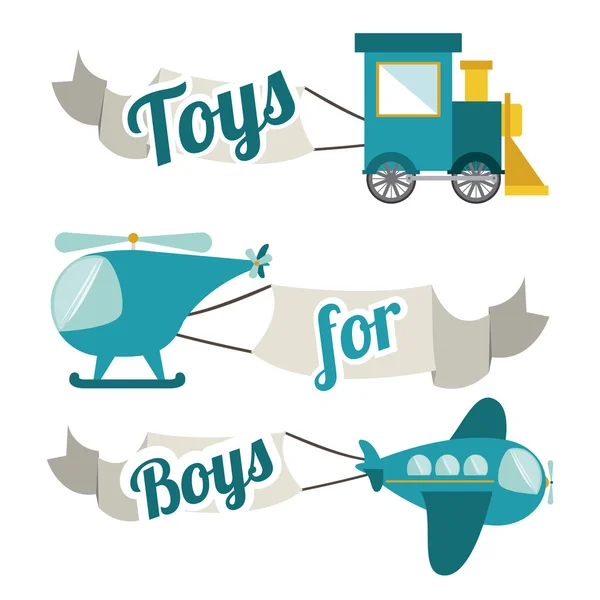Conception de jouets — Image vectorielle