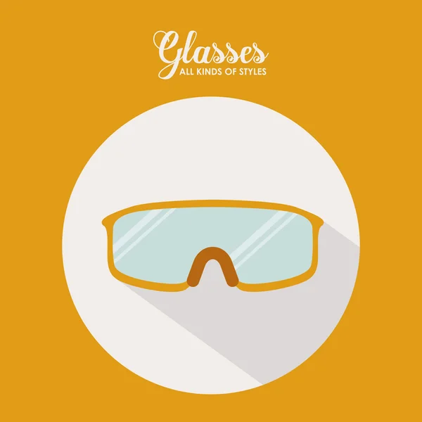 Glasögon design — Stock vektor
