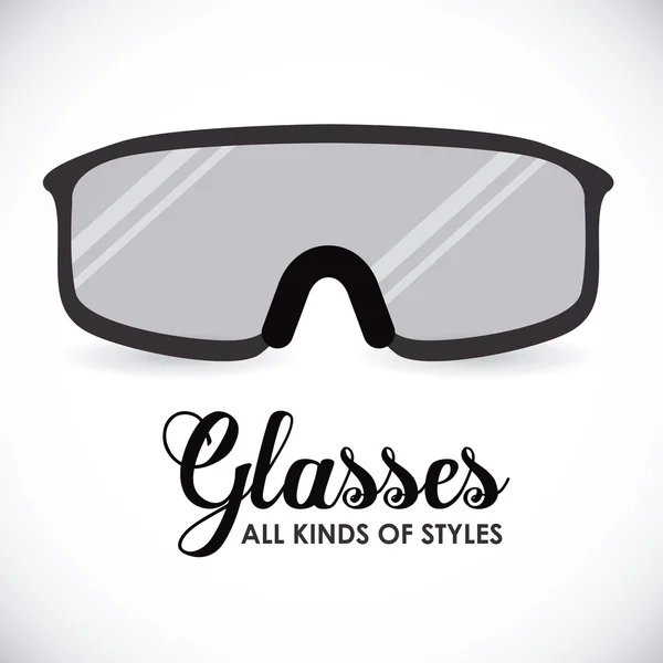 Progettazione occhiali — Vettoriale Stock