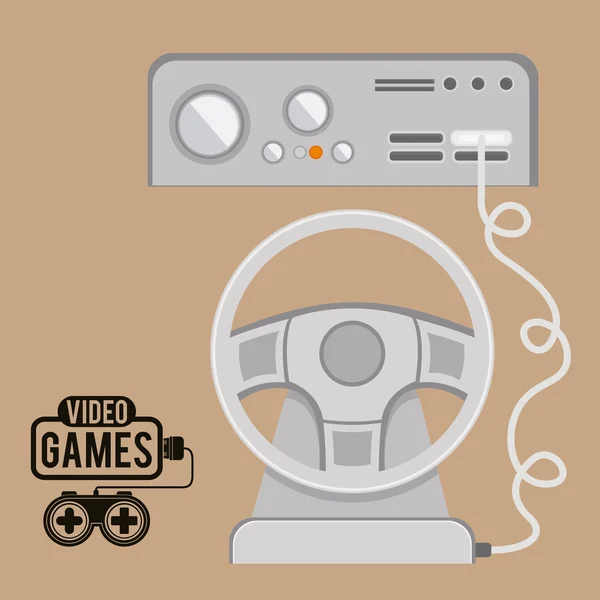 Video games ontwerpen — Stockvector