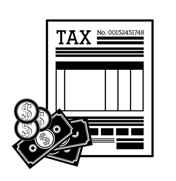 税务筹划 — 图库矢量图片