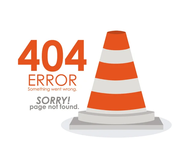 Error design — Stock Vector