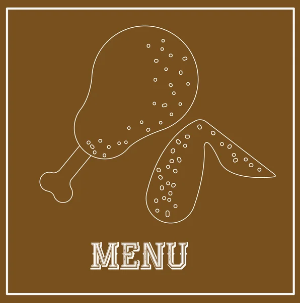 Wygląd menu — Wektor stockowy