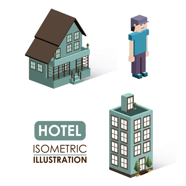 Isometrische ontwerp — Stockvector