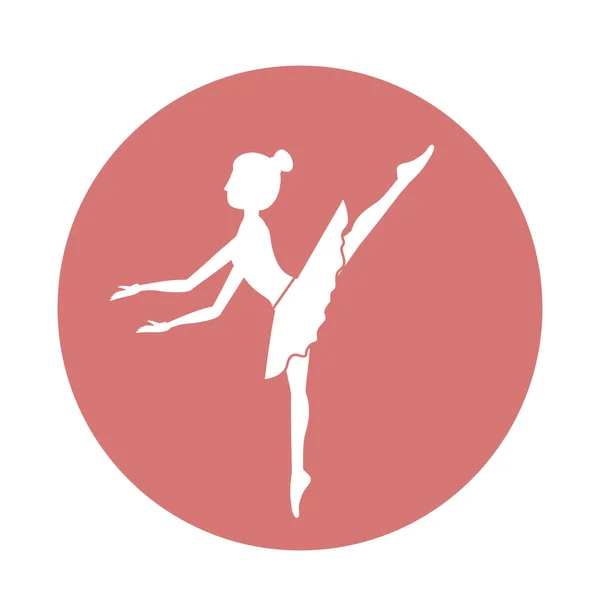 ダンサーのデザイン — ストックベクタ