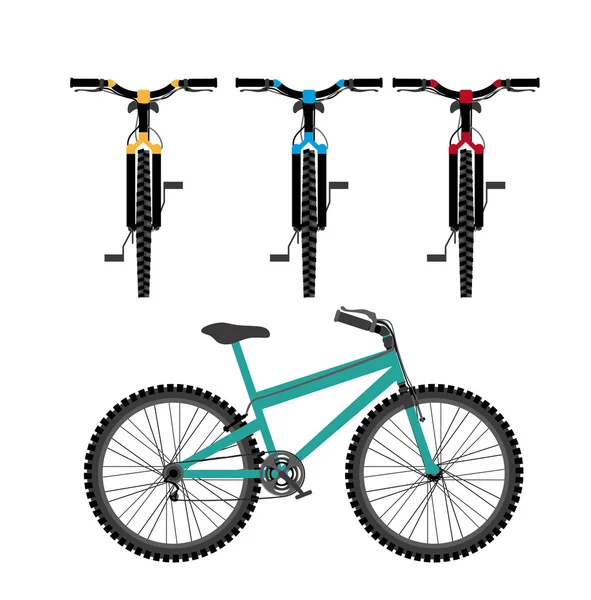 Mountainbike-Design — Stockvektor