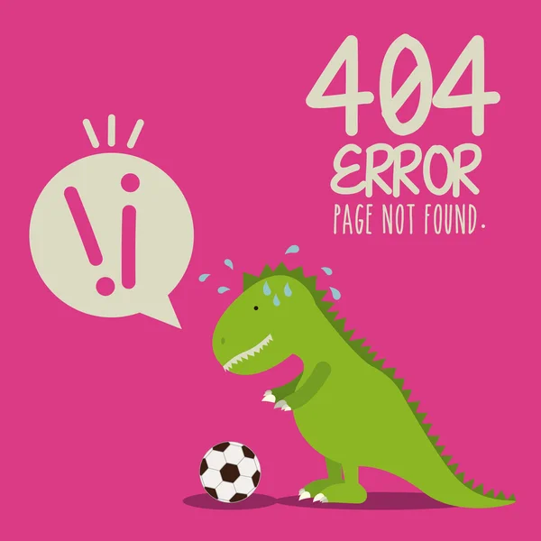 Error design — Stock Vector