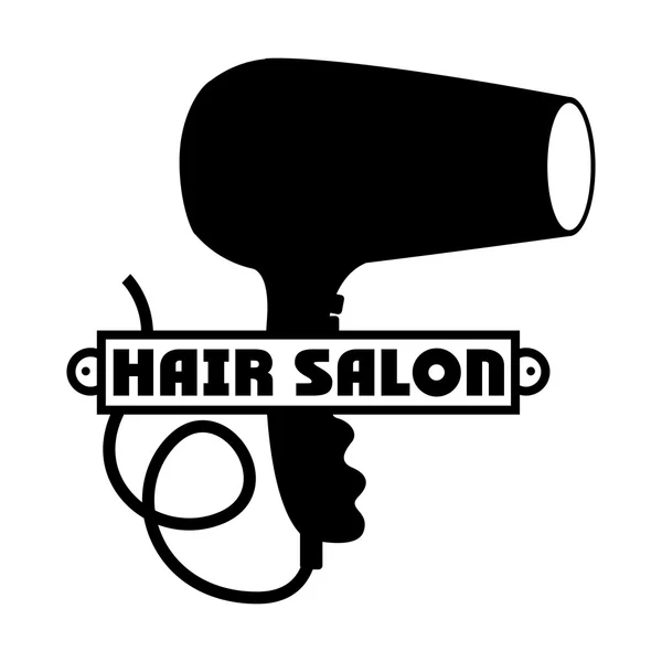 Haar salon ontwerp — Stockvector