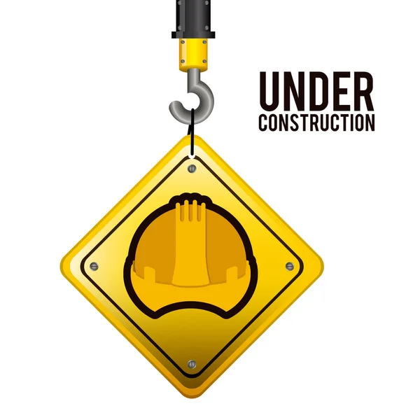 Under Construction design — Stock Vector