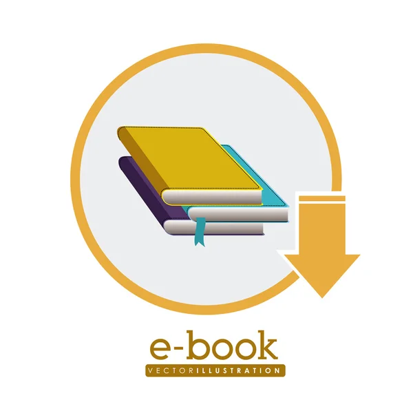 EBook design — Stock vektor