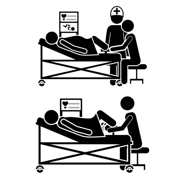 Conception de soins médicaux — Image vectorielle