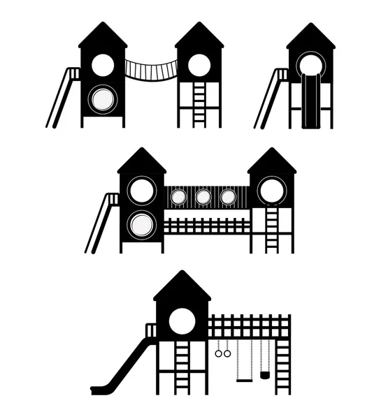 Spielplatzgestaltung — Stockvektor