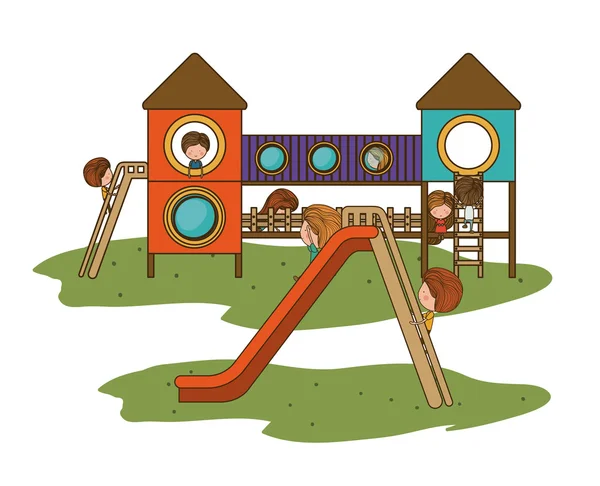 Diseño del parque infantil — Archivo Imágenes Vectoriales