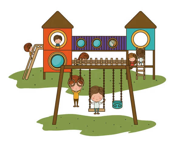 Design do parque infantil —  Vetores de Stock