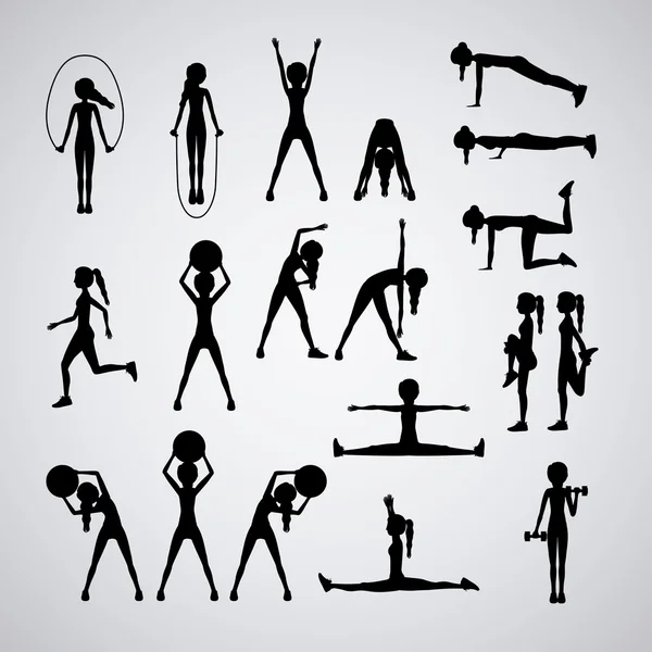 Fitness ontwerp — Stockvector