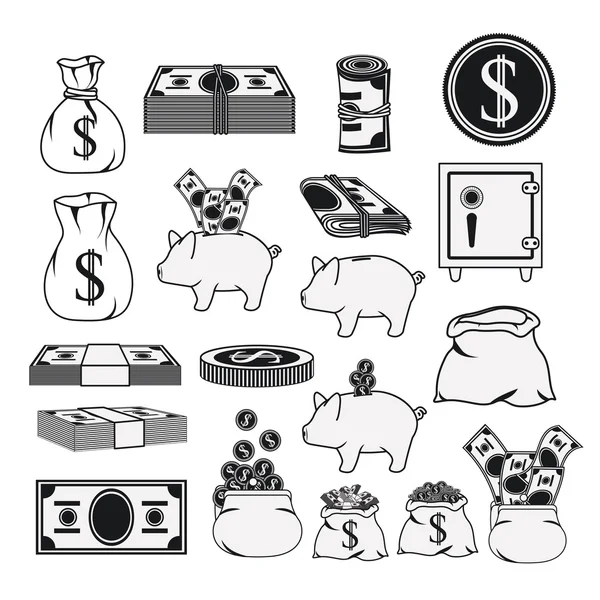 Money Design — Stock Vector