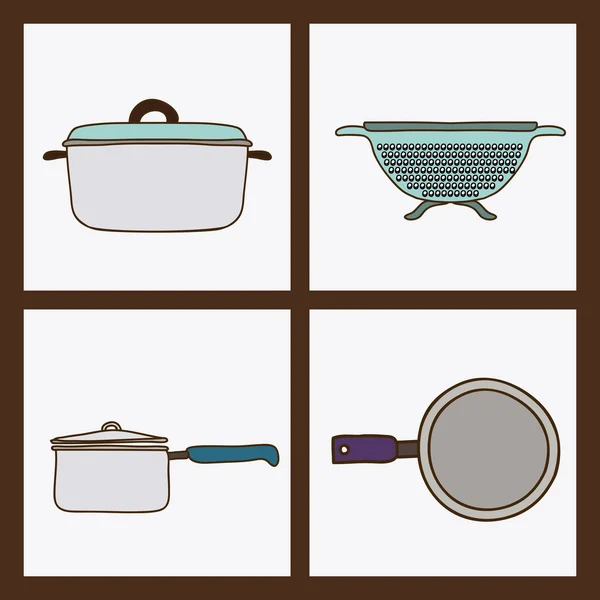 Diseño del icono Cook — Archivo Imágenes Vectoriales