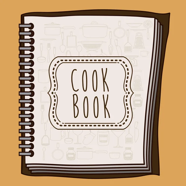 Diseño del icono Cook — Archivo Imágenes Vectoriales