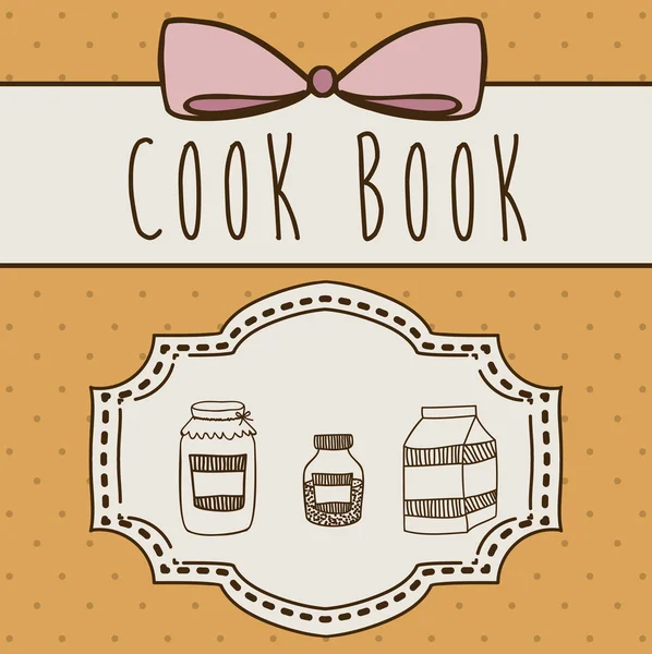 Diseño del icono Cook — Archivo Imágenes Vectoriales