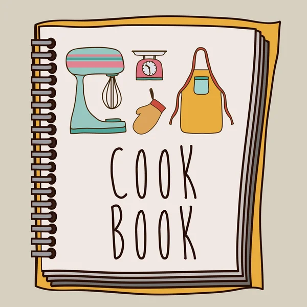 Cook pictogram ontwerp — Stockvector