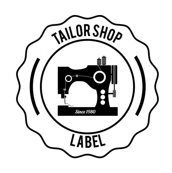 Tailor shop design — Stock vektor