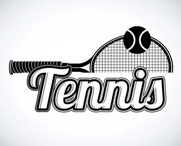 Diseño de tenis — Vector de stock