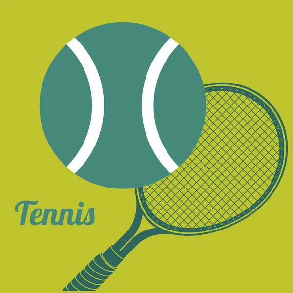 Tennis-Design — Stockvektor