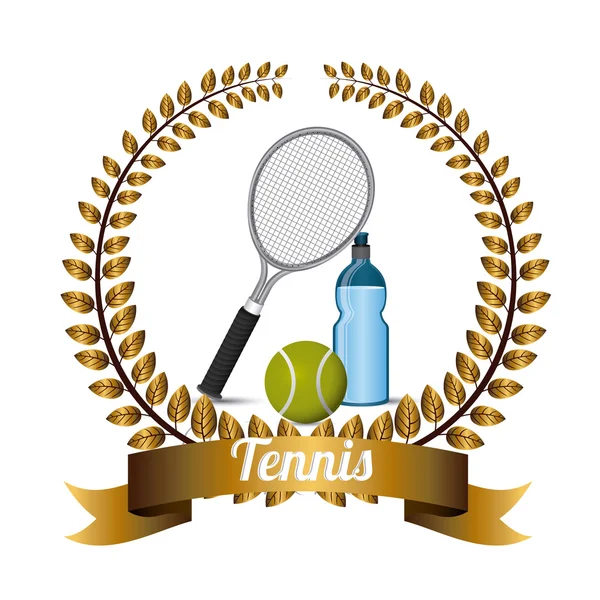 Tennis-Design — Stockvektor