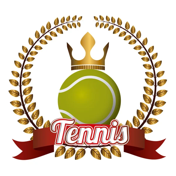 Tennis-Design — Stockvektor