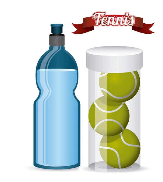 Conception de tennis — Image vectorielle