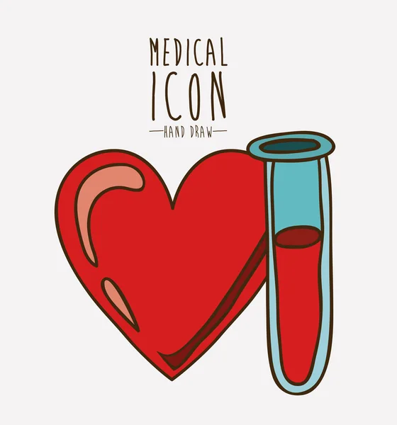 Diseño médico — Vector de stock