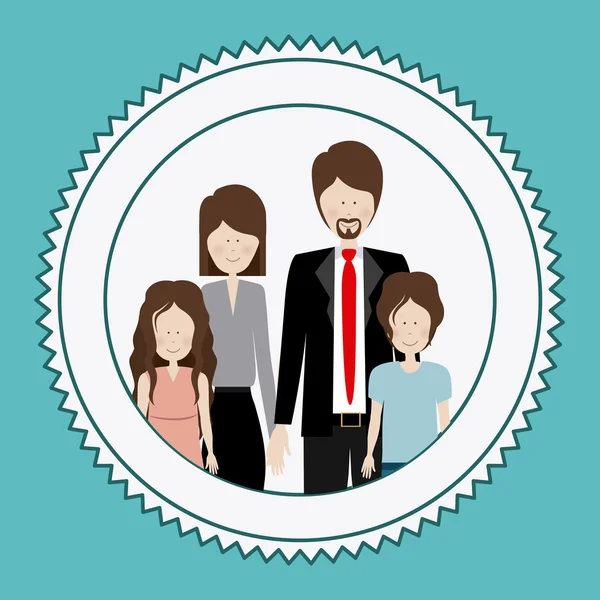 Family design — Stock Vector