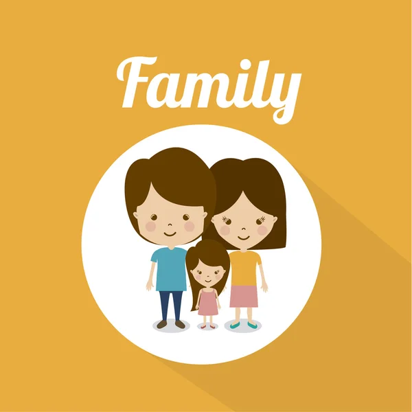 Family design — Stock Vector
