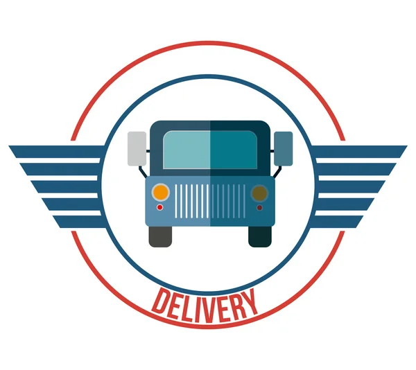 Delivery design — Stock Vector