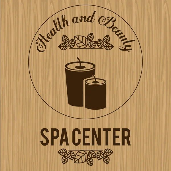 Conception du centre spa — Image vectorielle