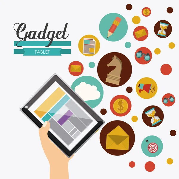 Conception de gadget — Image vectorielle