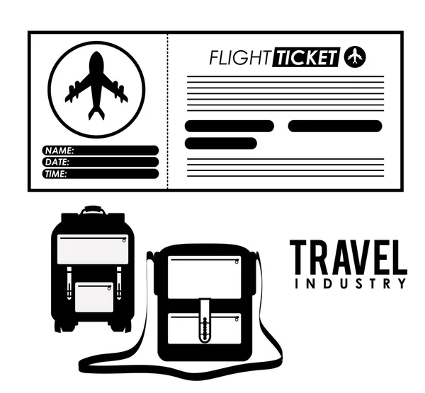 Travel design — Stock vektor