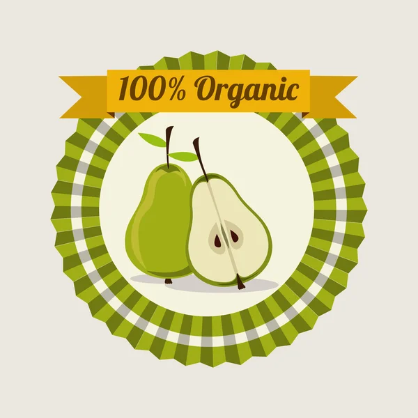 Organic Food design — Stock Vector
